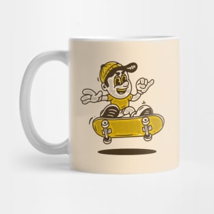 skateboarding boy Mug